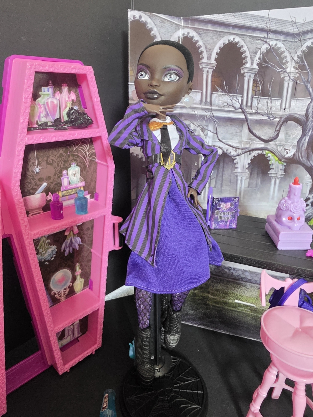 Monster High G3 Bootique Secret Potion Room Playset Lot w/ doll
